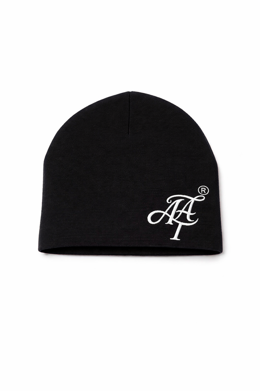 BLACK TRIPLE THREAT BEANIE